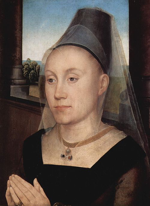 Portrait of Barbara van Vlaendenbergh, 1480, Hans Memling