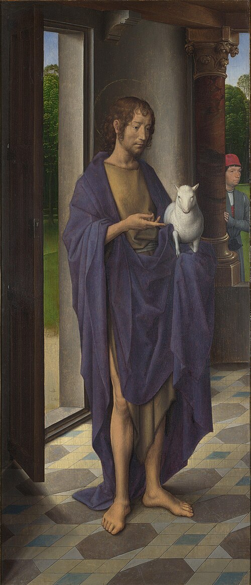 Saint John the Baptist, 1478, Hans Memling