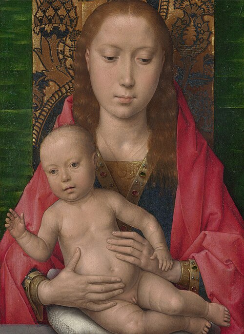 Virgin and Child, 1475, Hans Memling