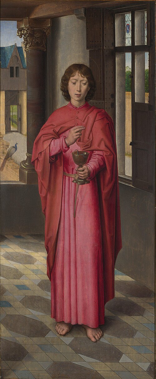 Saint John the Evangelist, 1478, Hans Memling