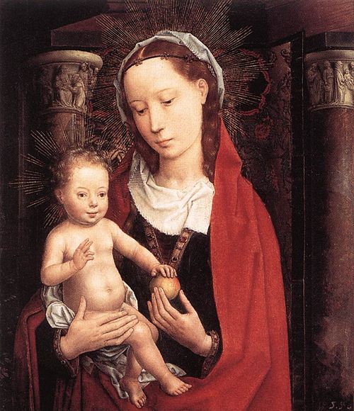 Standing Virgin and Child, 1490, Hans Memling