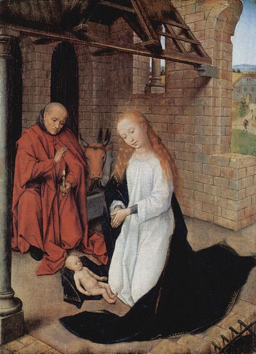 Nativity, 1470, Hans Memling