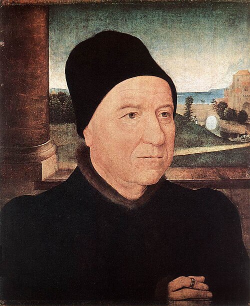 Portrait d'un homme âgé, 1470, Hans Memling