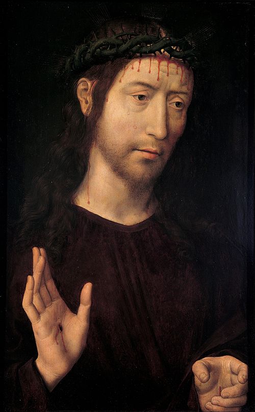Christ bénissant, 1470, Hans Memling