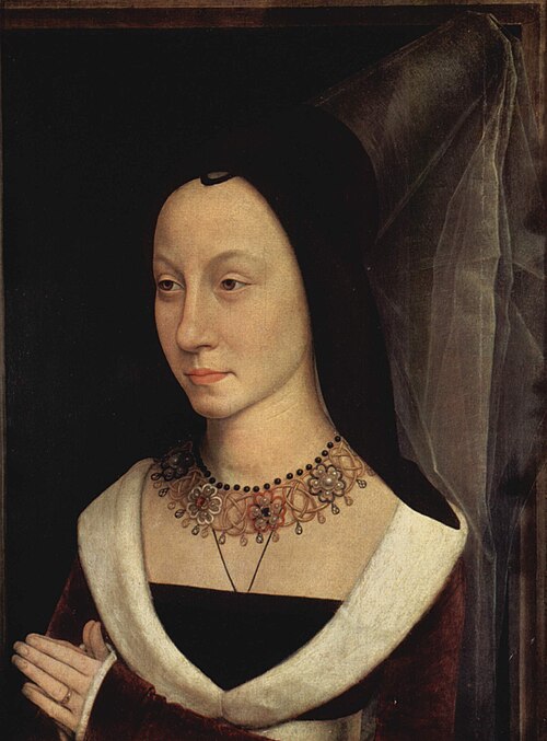 Portrait de Maria Portinari, 1470, Hans Memling