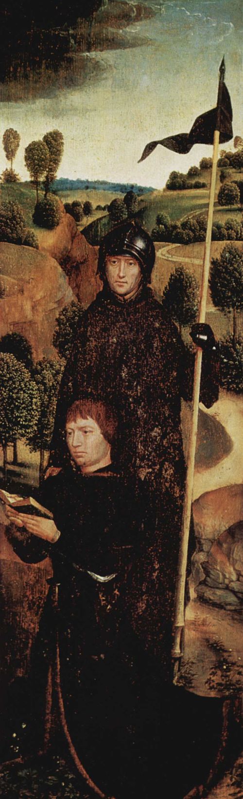 Triptych of Jan Crabbe. Right wing, 1465, Hans Memling