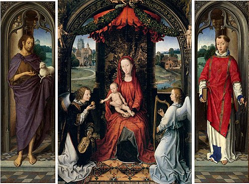 triptyque Pagagnotti, 1480, Hans Memling