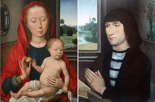 Chicago diptych, 1485, Hans Memling