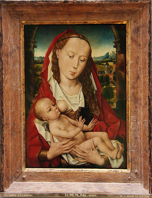 La Vierge à l'Enfant, 1467, Hans Memling