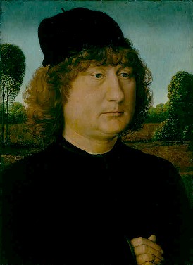 Portrait d'homme (MRBAB), 1472, Hans Memling