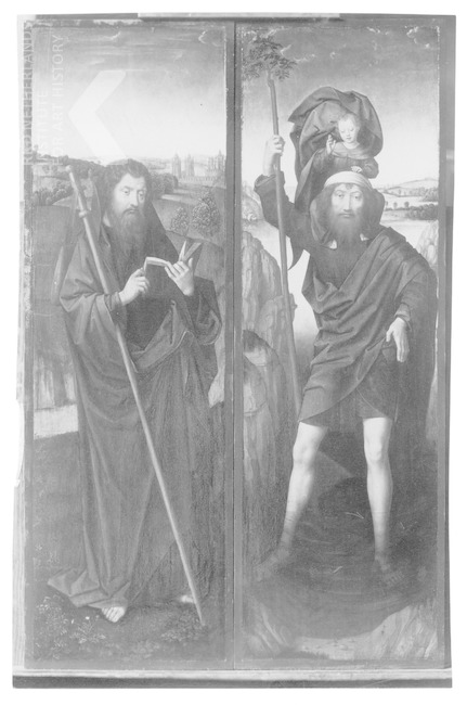 Saint James and Saint Christopher, 1470, Hans Memling