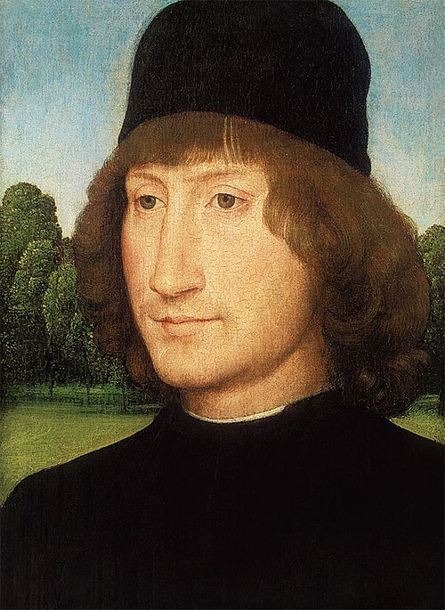 Portrait d'un homme, 1480, Hans Memling