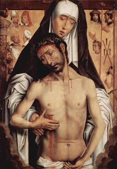 The Virgin Showing the Man of Sorrows, 1500, Hans Memling