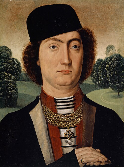 Portrait of Jacob of Savoy, 1470, Hans Memling