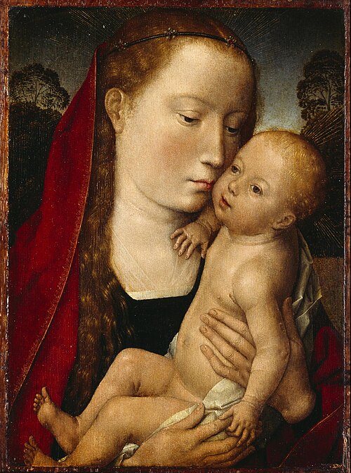 Virgin and Child, 1480, Hans Memling