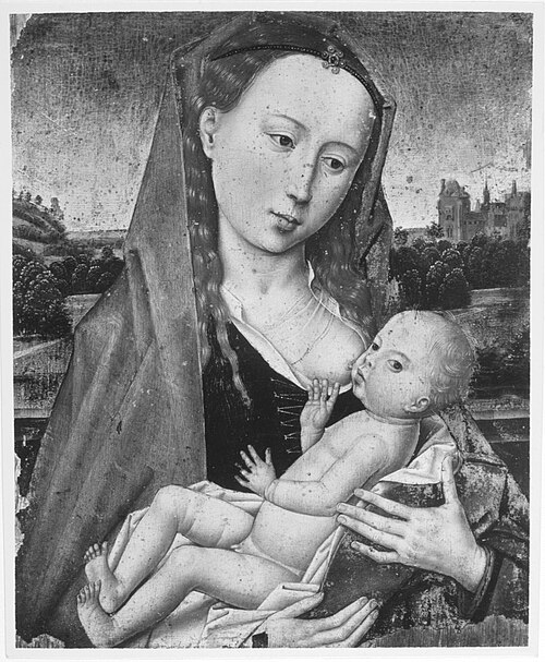 Vierge à l'Enfant, 1490, Hans Memling