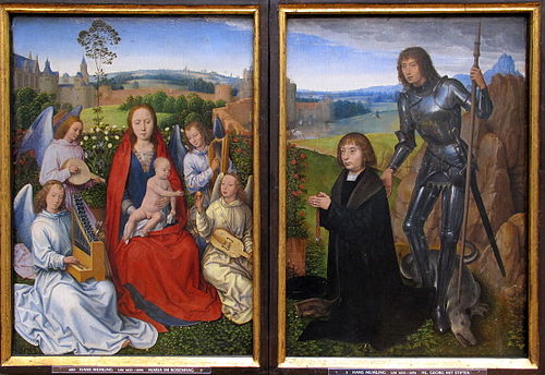 Diptyque de Munich, 1480, Hans Memling