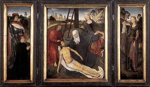 Triptyque d'Adriaan Reins, 1480, Hans Memling