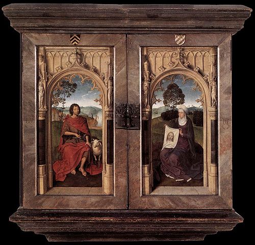 Triptych of Jan Floreins, 1479, Hans Memling