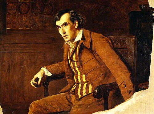 Sir Henry Irving (1838–1905), as Mathias in 'The Bells', 1871, James Archer