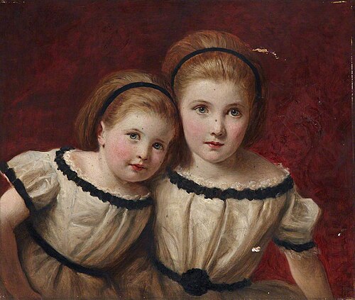 Misses Agnes and Margaret Perigal, , James Archer