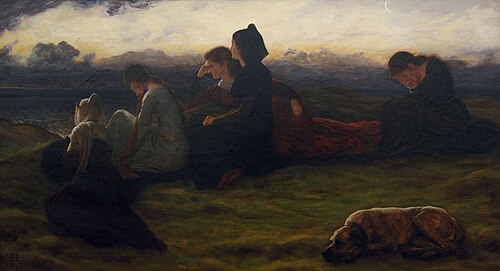 Legend of Sir Patrick Spens, 1870, James Archer