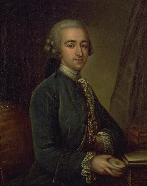 Portrait of Mozes Aron de Pinto, 1768, Pierre Jouffroy