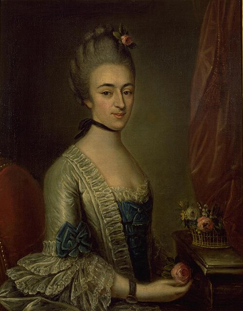Portrait of Rachel Lopes Suasso (1740-1771), 1768, Pierre Jouffroy