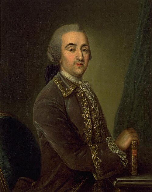 Portrait of Joseph de Pinto (1732-1801), 1768, Pierre Jouffroy