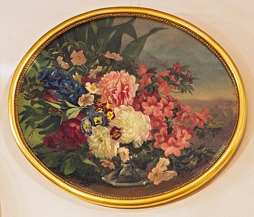 Composition florale, 1872, Gabriel Durand