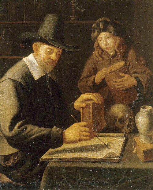 The Alchemist, 1650, Mattheus van Helmont
