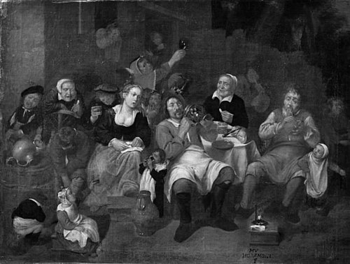 Peasants Merry-Making, 1658, Mattheus van Helmont