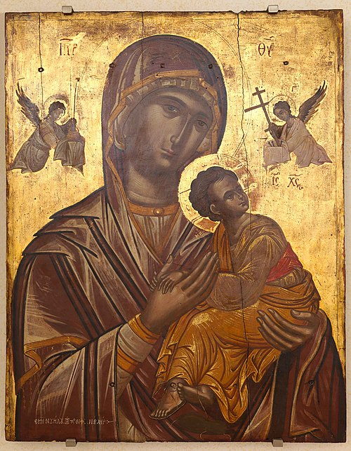 Virgin of the Passion, 1600, Emmanouíl Tzanfournáris