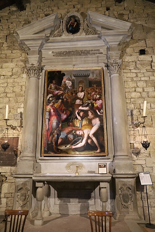 Martyrdom of Saint John the Evangelist by Poppi, , Francesco Morandini