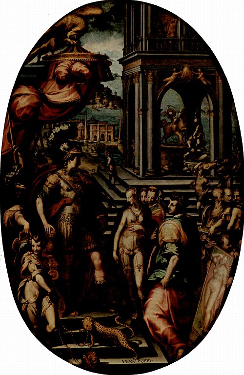 Alexander and Campaspe, , Francesco Morandini