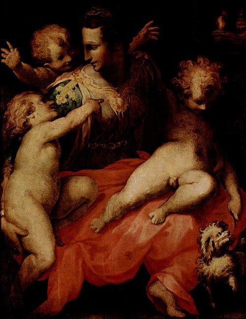 Charity, 1570, Francesco Morandini