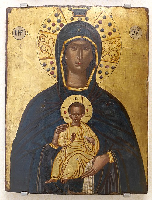 Virgen Nikopoio, 1594, Thomas Bathas