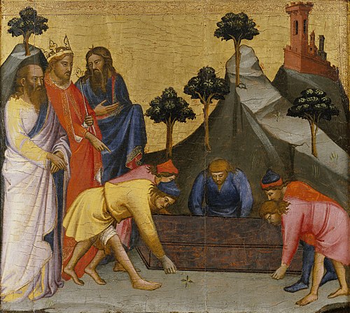 L'Exécution des quatre saints couronnés, 1300, Niccolò di Pietro Gerini
