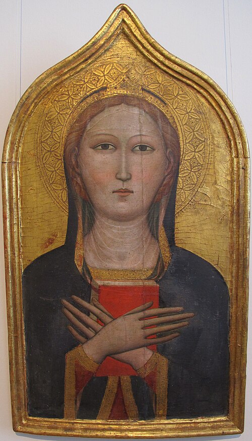 Virgin Annunciate, 1415, Niccolò di Pietro Gerini