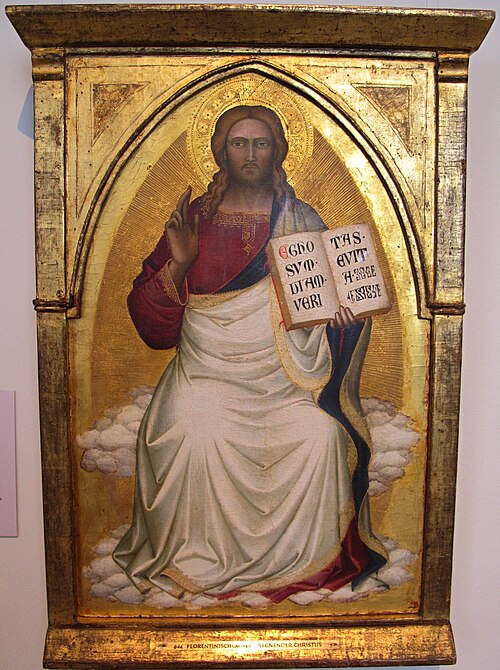 Christ enthroned, 1385, Niccolò di Pietro Gerini