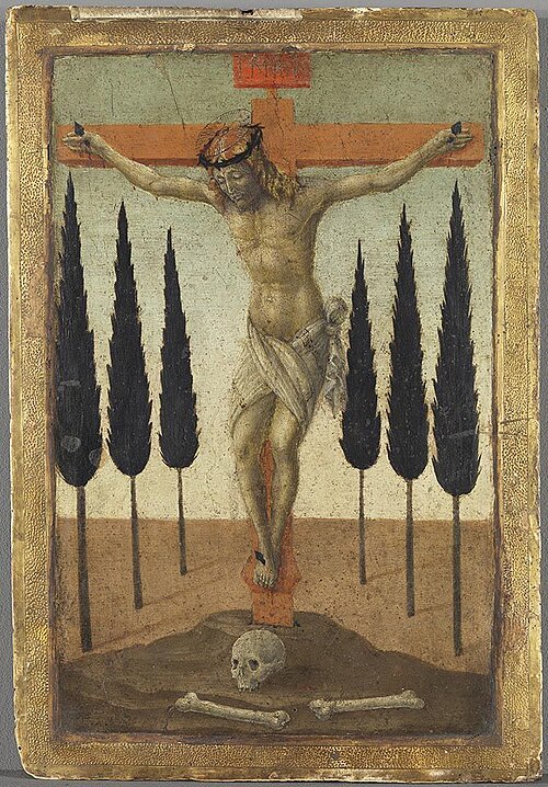 Christus aan het kruis, 1490, Niccolò di Pietro Gerini
