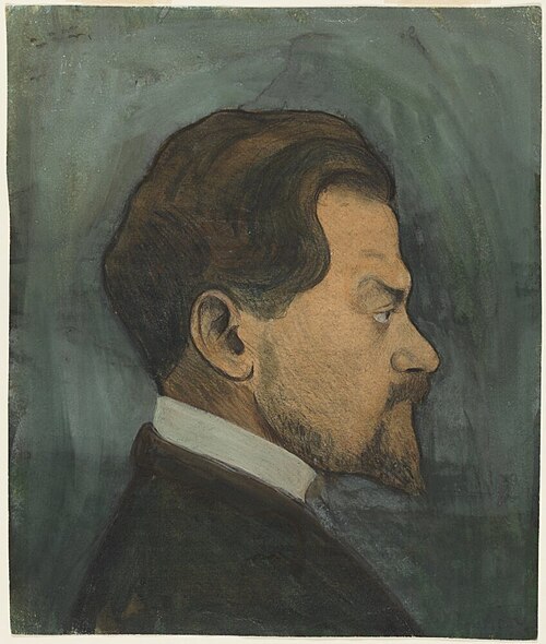 Edvard Waller (1870-1921), sculptor Konstnär/Formgivare Lennart Nilsson (1922-2017), svensk, 1904, Ivar Arosenius