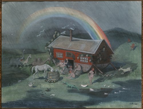 The First Tavern, 1906, Ivar Arosenius