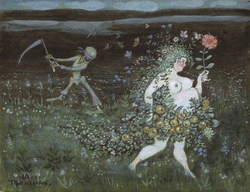 Life and Death, 1905, Ivar Arosenius