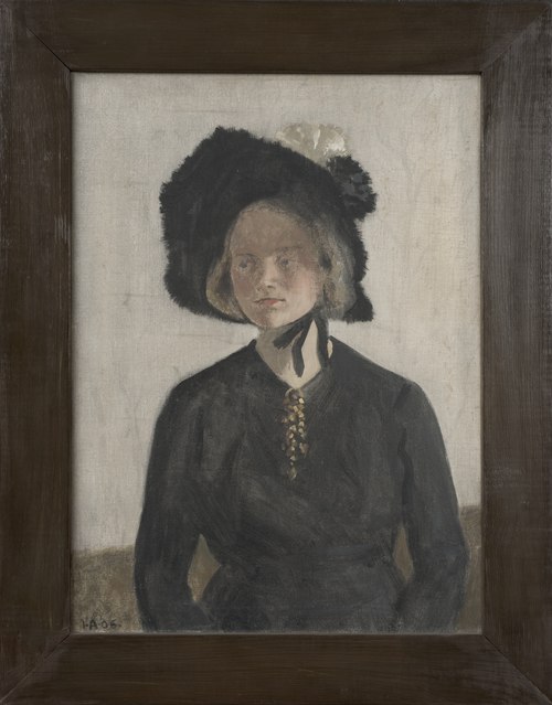The Artist's Wife, Eva, 1906, Ivar Arosenius
