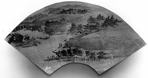 Paysage, 1607, Kanō Motonobu
