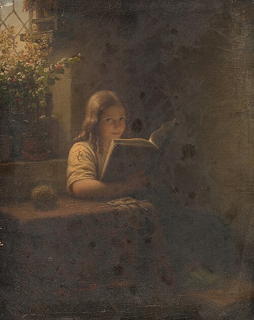 Het schalkse meisje, 1855, Johann Georg Meyer