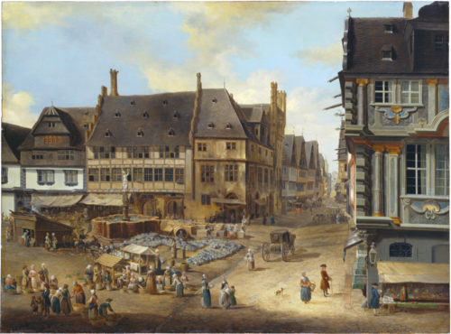 The Liebfrauenberg in Frankfurt, , Christian Georg Schütz