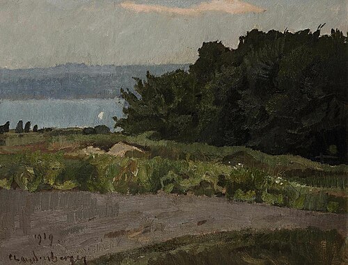 At Ammersee, 1919, Christian Landenberger