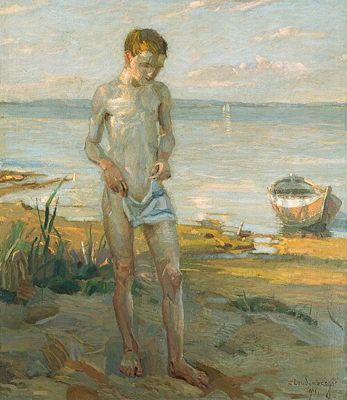 Evening at the Ammersee I, 1911, Christian Landenberger